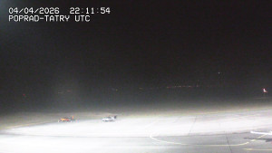 Letiště Poprad-Tatry - Panorama Výsokých Tater - 5.4.2026 v 00:30 Letiště Poprad-Tatry - Panorama Výsokých Tater - 5.4.2026 v 00:30