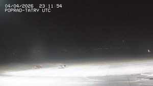 Letiště Poprad-Tatry - Panorama Výsokých Tater - 5.4.2026 v 01:30 Letiště Poprad-Tatry - Panorama Výsokých Tater - 5.4.2026 v 01:30