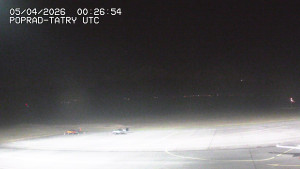 Letiště Poprad-Tatry - Panorama Výsokých Tater - 5.4.2026 v 03:00