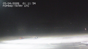 Letiště Poprad-Tatry - Panorama Výsokých Tater - 5.4.2026 v 03:30 Letiště Poprad-Tatry - Panorama Výsokých Tater - 5.4.2026 v 03:30