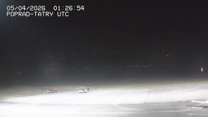 Letiště Poprad-Tatry - Panorama Výsokých Tater - 5.4.2026 v 04:00