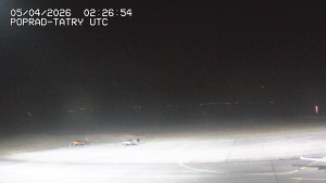 Letiště Poprad-Tatry - Panorama Výsokých Tater - 5.4.2026 v 05:00