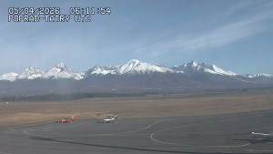 Letiště Poprad-Tatry - Panorama Výsokých Tater - 5.4.2026 v 08:30 Letiště Poprad-Tatry - Panorama Výsokých Tater - 5.4.2026 v 08:30