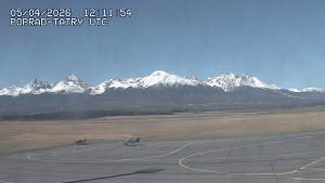 Letiště Poprad-Tatry - Panorama Výsokých Tater - 5.4.2026 v 14:30 Letiště Poprad-Tatry - Panorama Výsokých Tater - 5.4.2026 v 14:30