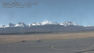 Letiště Poprad-Tatry - Panorama Výsokých Tater - 5.4.2026 v 16:30
