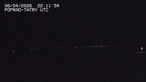 Letiště Poprad-Tatry - Panorama Výsokých Tater - 7.4.2026 v 00:30