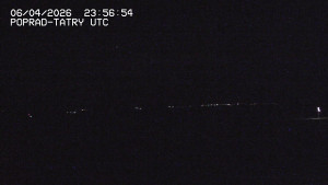 Letiště Poprad-Tatry - Panorama Výsokých Tater - 7.4.2026 v 02:00