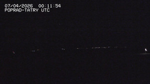 Letiště Poprad-Tatry - Panorama Výsokých Tater - 7.4.2026 v 02:30