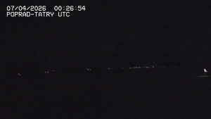 Letiště Poprad-Tatry - Panorama Výsokých Tater - 7.4.2026 v 03:00