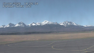 Letiště Poprad-Tatry - Panorama Výsokých Tater - 7.4.2026 v 17:00