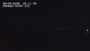 Letiště Poprad-Tatry - Panorama Výsokých Tater - 9.4.2026 v 00:30