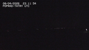 Letiště Poprad-Tatry - Panorama Výsokých Tater - 9.4.2026 v 01:30