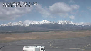 Letiště Poprad-Tatry - Panorama Výsokých Tater - 9.4.2026 v 11:30