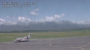 Lotnisko Poprad-Tatry - Panorama Wysokich Tatr - 8.8.2026 v 10:30 Lotnisko Poprad-Tatry - Panorama Wysokich Tatr - 8.8.2026 v 10:30