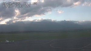 Lotnisko Poprad-Tatry - Panorama Wysokich Tatr - 8.8.2026 v 19:30 Lotnisko Poprad-Tatry - Panorama Wysokich Tatr - 8.8.2026 v 19:30