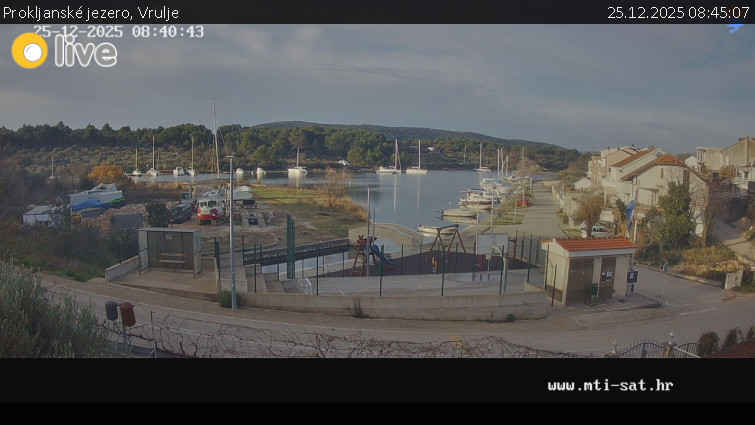 Prokljanské jezero - Vrulje - 25.12.2025 v 08:45