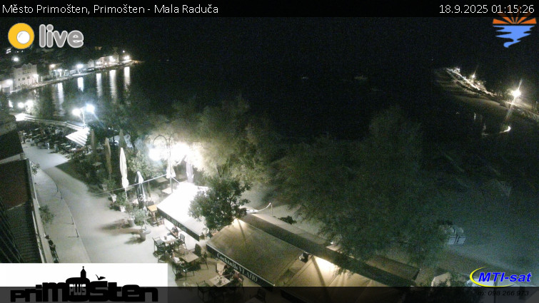 Město Primošten - Primošten - Mala Raduča - 18.9.2025 v 01:15
