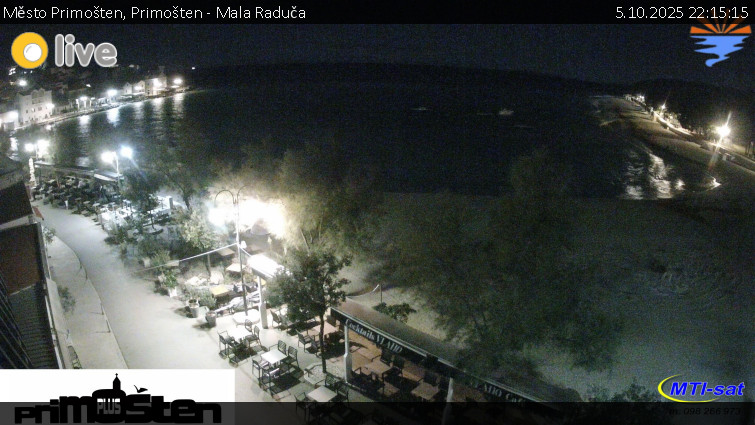 Město Primošten - Primošten - Mala Raduča - 5.10.2025 v 22:15