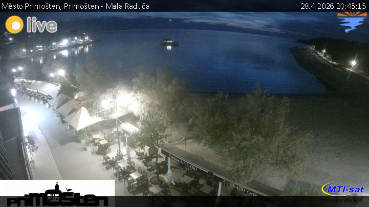Město Primošten - Primošten - Mala Raduča - 28.4.2026 v 20:45