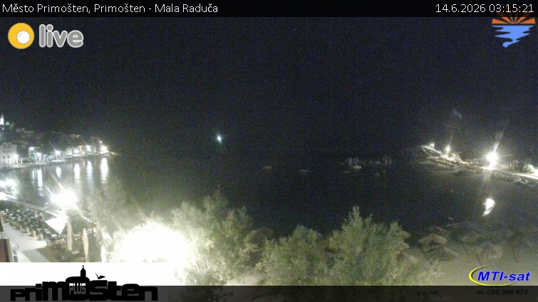 Město Primošten - Primošten - Mala Raduča - 14.6.2026 v 03:15