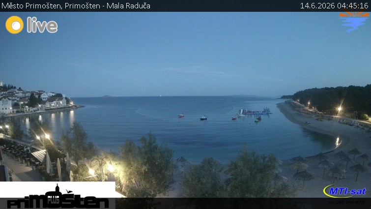 Město Primošten - Primošten - Mala Raduča - 14.6.2026 v 04:45