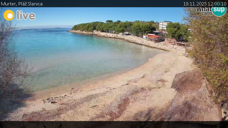 Murter - Pláž Slanica - 19.11.2025 v 12:00