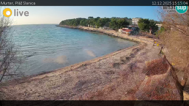 Murter - Pláž Slanica - 12.12.2025 v 15:15