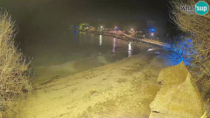 Murter - Pláž Slanica - 13.12.2025 v 19:45 Murter - Pláž Slanica - 13.12.2025 v 19:45