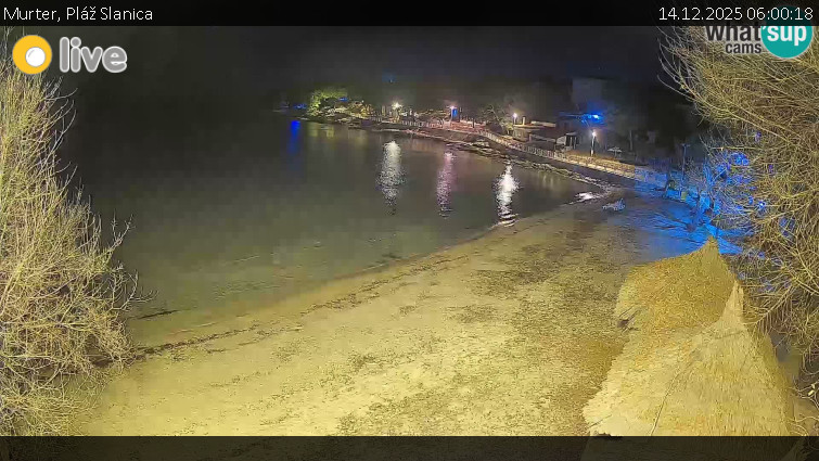 Murter - Pláž Slanica - 14.12.2025 v 06:00