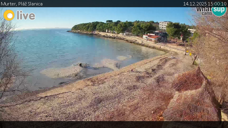 Murter - Pláž Slanica - 14.12.2025 v 15:00