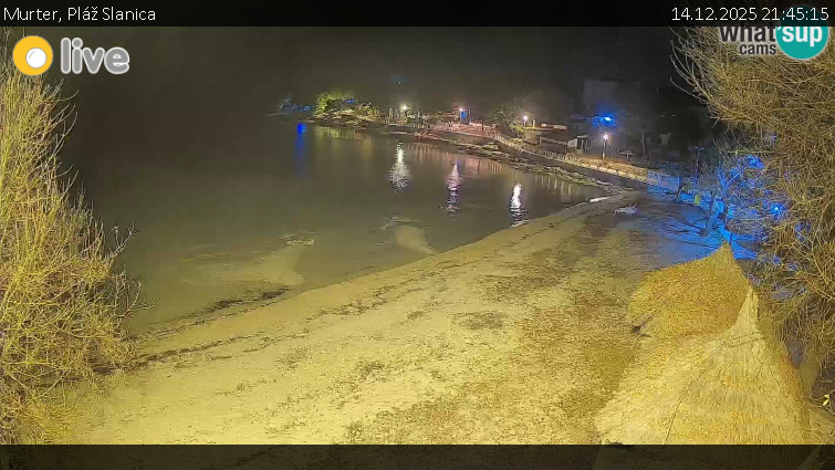 Murter - Pláž Slanica - 14.12.2025 v 21:45
