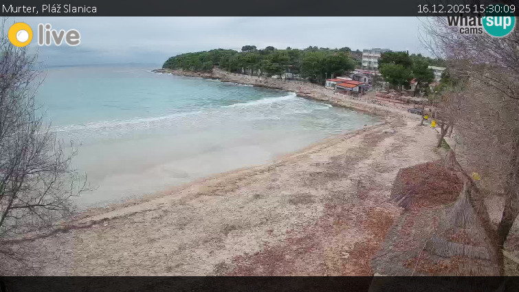 Murter - Pláž Slanica - 16.12.2025 v 15:30