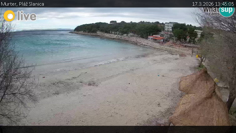Murter - Pláž Slanica - 17.3.2026 v 13:45
