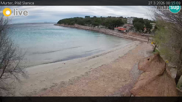 Murter - Pláž Slanica - 27.3.2026 v 08:15