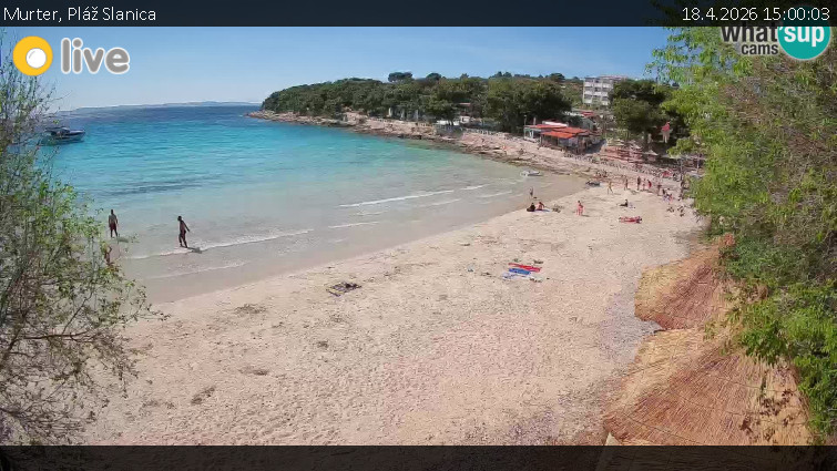Murter - Pláž Slanica - 18.4.2026 v 15:00