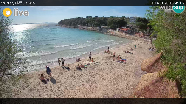 Murter - Pláž Slanica - 18.4.2026 v 16:45