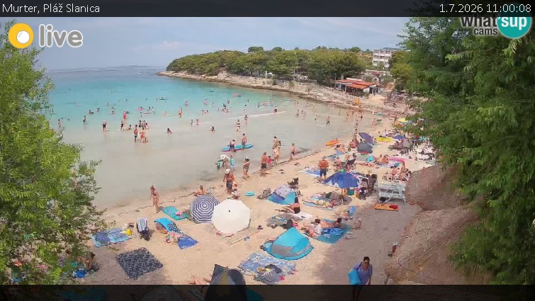 Murter - Pláž Slanica - 1.7.2026 v 11:00