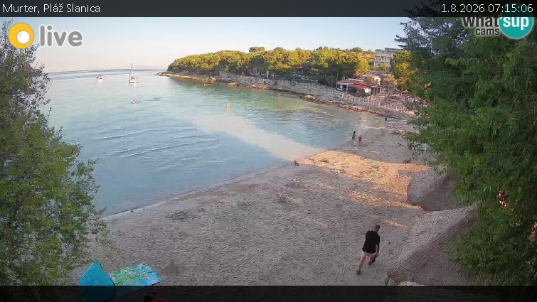 Murter - Strand Slanica - 1.8.2026 v 07:15