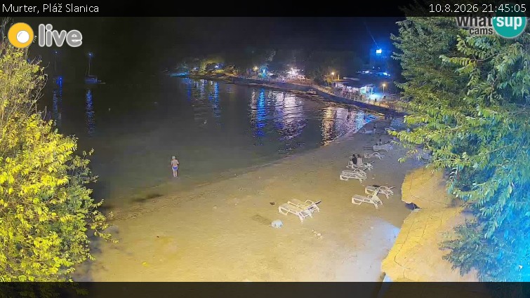 Murter - Pláž Slanica - 10.8.2026 v 21:45