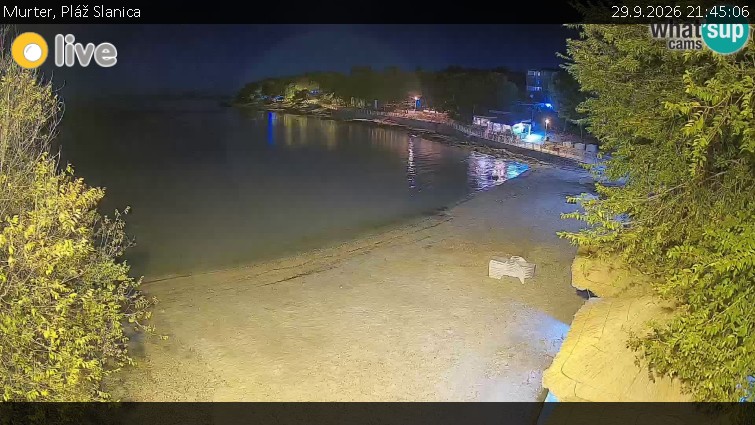 Murter - Pláž Slanica - 29.9.2026 v 21:45
