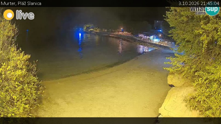 Murter - Pláž Slanica - 3.10.2026 v 21:45