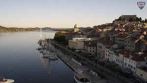 Město Šibenik - Nábřeží a město - 19.7.2025 v 06:45