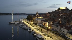 Město Šibenik - Nábřeží a město - 16.6.2026 v 04:45 Město Šibenik - Nábřeží a město - 16.6.2026 v 04:45