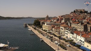 Stadt Šibenik - Uferpromenade und Stadt - 31.7.2026 v 15:45 Stadt Šibenik - Uferpromenade und Stadt - 31.7.2026 v 15:45