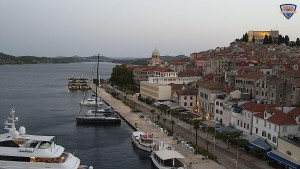 Miasto Šibenik - Nadmorska promenada i miasto - 8.8.2026 v 05:45 Miasto Šibenik - Nadmorska promenada i miasto - 8.8.2026 v 05:45