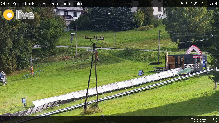Obec Benecko - Family aréna, snowtubing - 16.9.2025 v 10:45