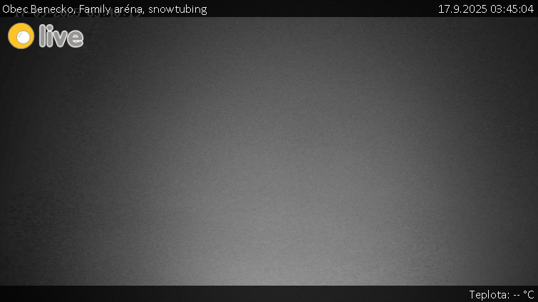 Obec Benecko - Family aréna, snowtubing - 17.9.2025 v 03:45