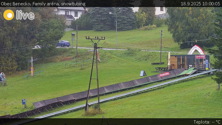 Obec Benecko - Family aréna, snowtubing - 18.9.2025 v 10:00