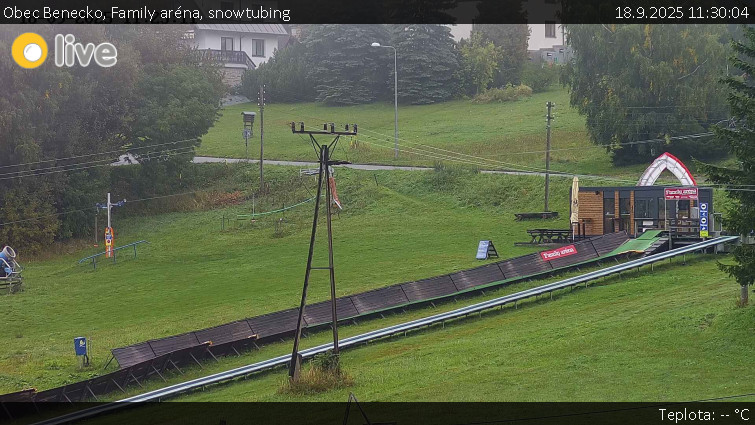 Obec Benecko - Family aréna, snowtubing - 18.9.2025 v 11:30