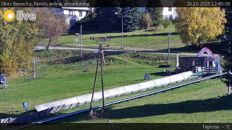 Obec Benecko - Family aréna, snowtubing - 20.10.2025 v 12:45 Obec Benecko - Family aréna, snowtubing - 20.10.2025 v 12:45
